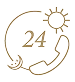 24-hours Phone Booking Service